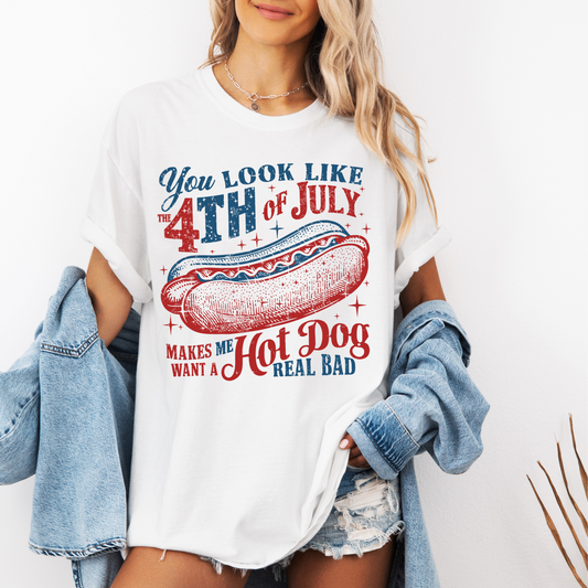 Hotdog on the 4th of July