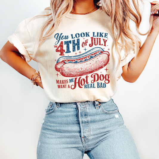 Hotdog on the 4th of July